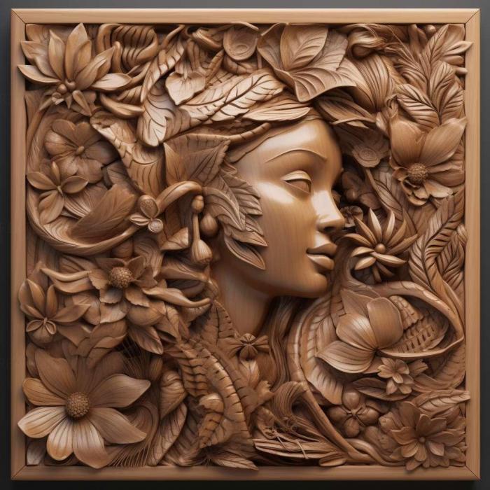 نموذج ثلاثي الأبعاد لآلة CNC 3D Art 